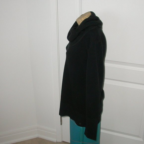 Soft Black Cowl Neck Sweater/Tunic - Picture 2 of 3